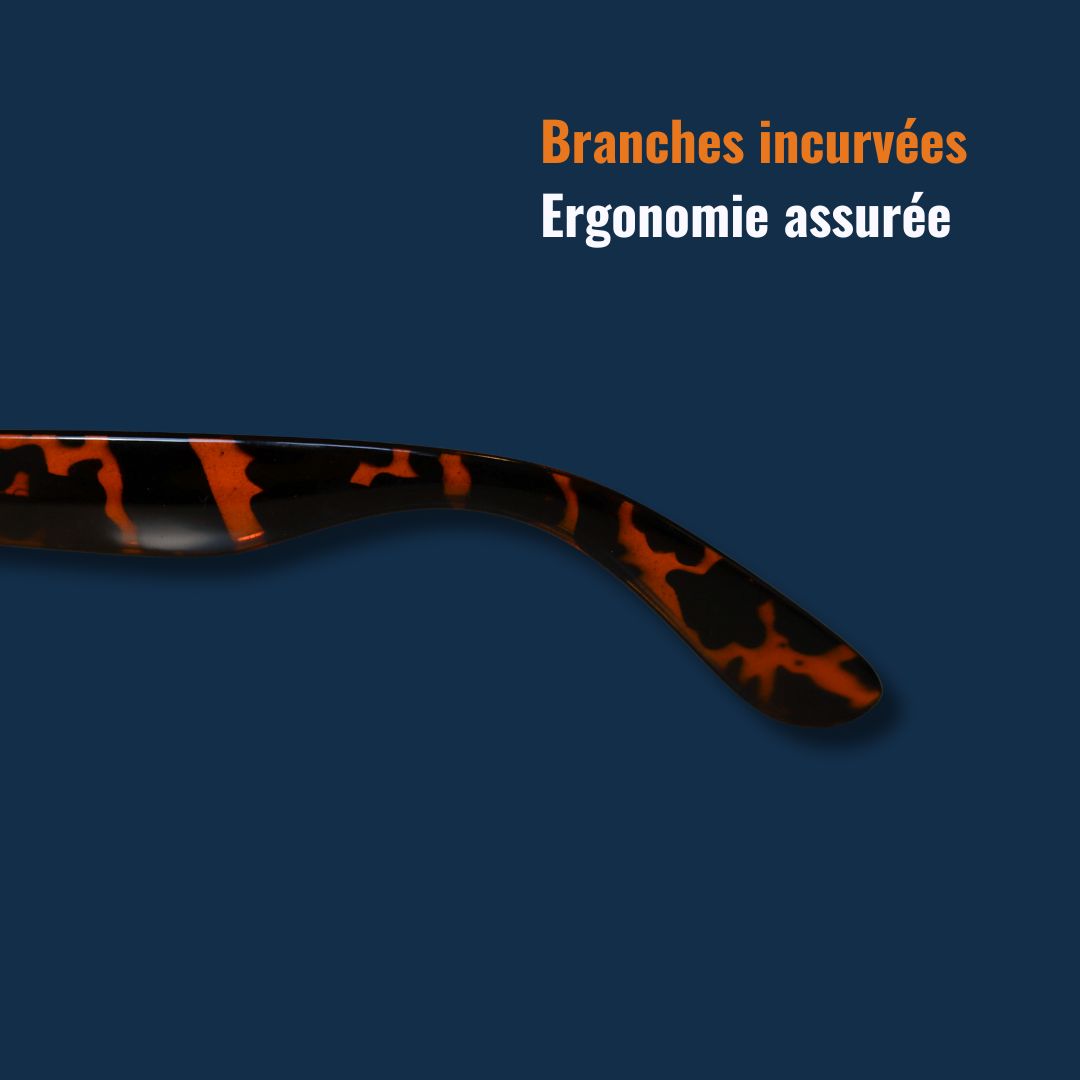 Lunettes filtrant la lumière bleue nocive des écrans